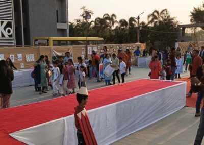 Gujaratu and English Medium Schools student activity