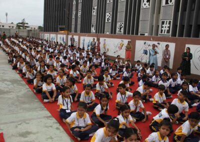 english medium school student activity